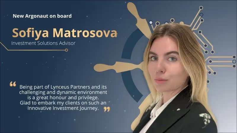 Sofiya Matrosova rejoint Lynceus Partners
