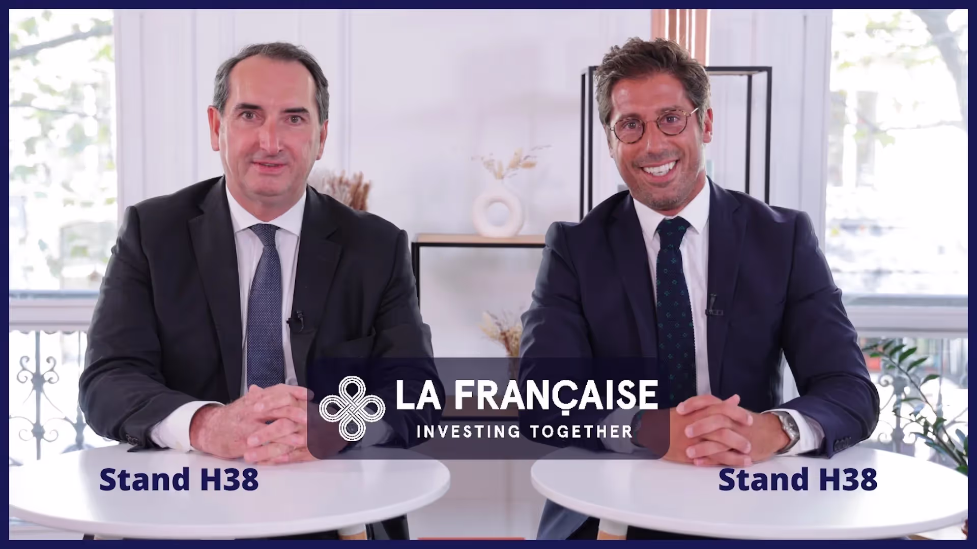 "Rendez-vous pour un nouveau fonds à échéance 2027 et nos meilleures expertises immobilières" Christophe Inizan et Romain Gobert (La Française)