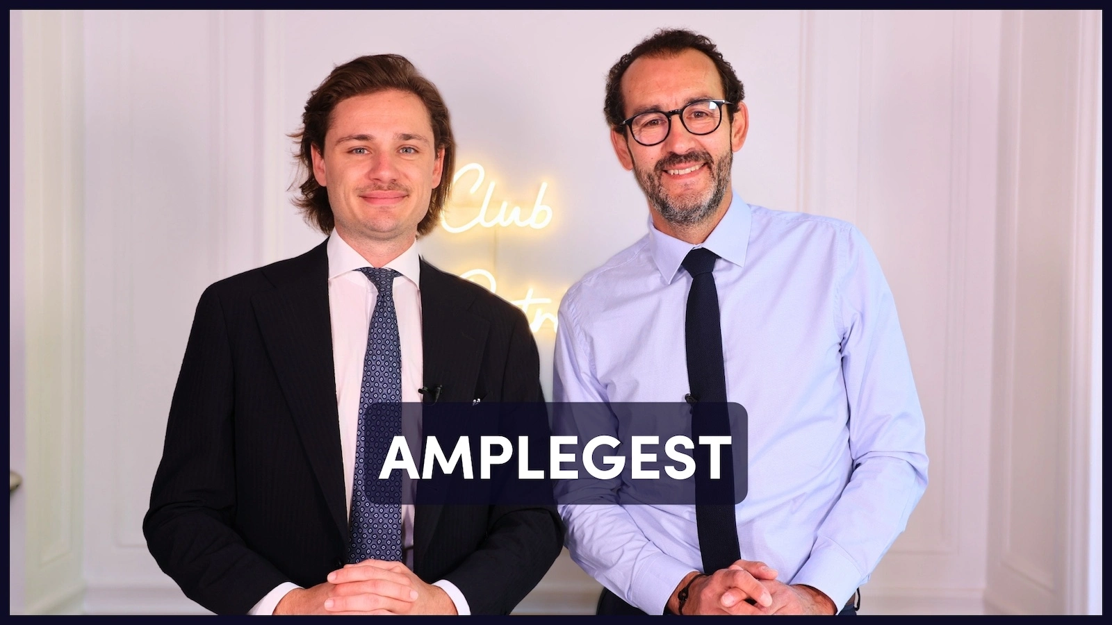 Paul Raoulx et Cedric Michel, Amplegest, Patrimonia, Club Patrimoine