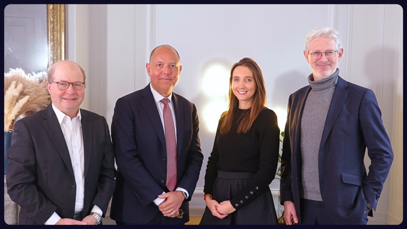 Henri Marcoux, Tikehau Capital, Lissa Wilms d'Angage Finance et Jérôme Rusak, Groupe Rayne