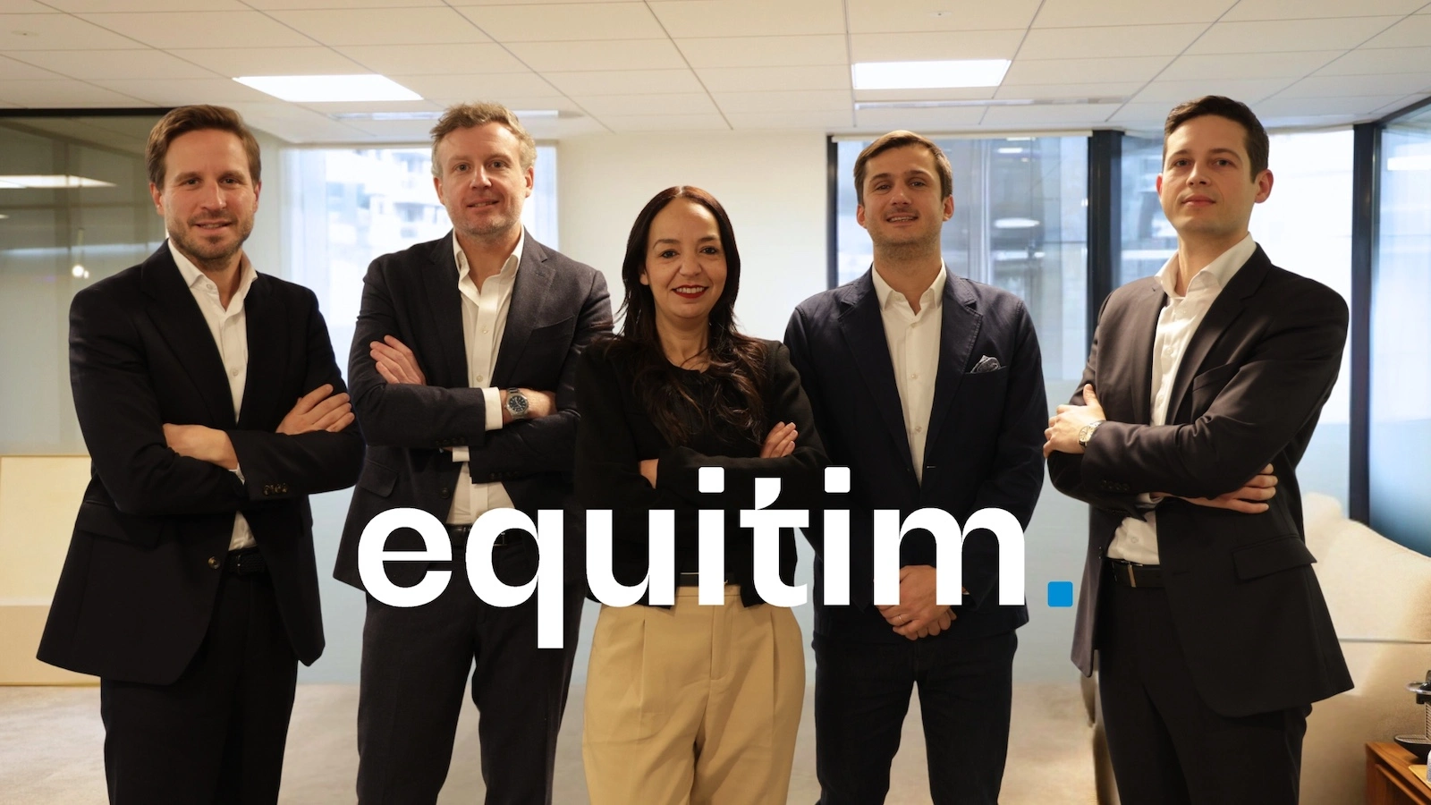 Equitim : Romain Noirault, Louis Pradié, Paul Baignères, Lucas Terki et Amel Bouazza