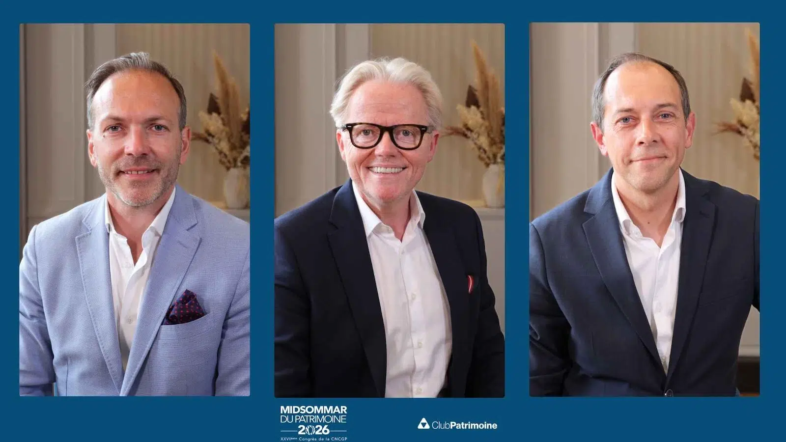 Cédric Hebinger, AXA Thema, Olivier Samain, SELENCIA Patrimoine et Mathieu Duballet, Utmost Group