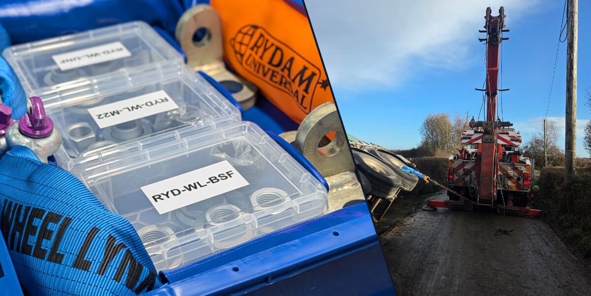 Yellow racing truck with logos driving on a track beside the text 'SOLID X POWER PERFORMANCE PRECISION' on a black background.