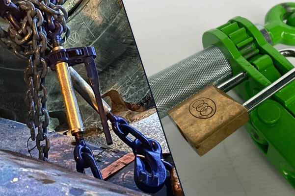 Yellow racing truck with logos driving on a track beside the text 'SOLID X POWER PERFORMANCE PRECISION' on a black background.