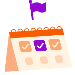 Tied to the booking icon