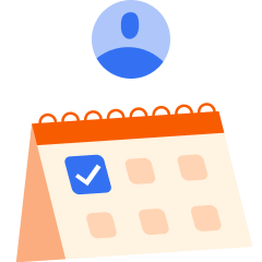 Tied to the booking icon