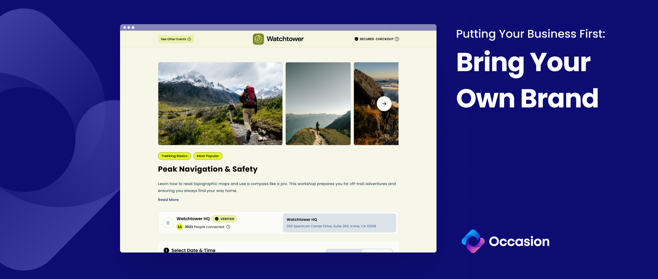 customize branding on occasion