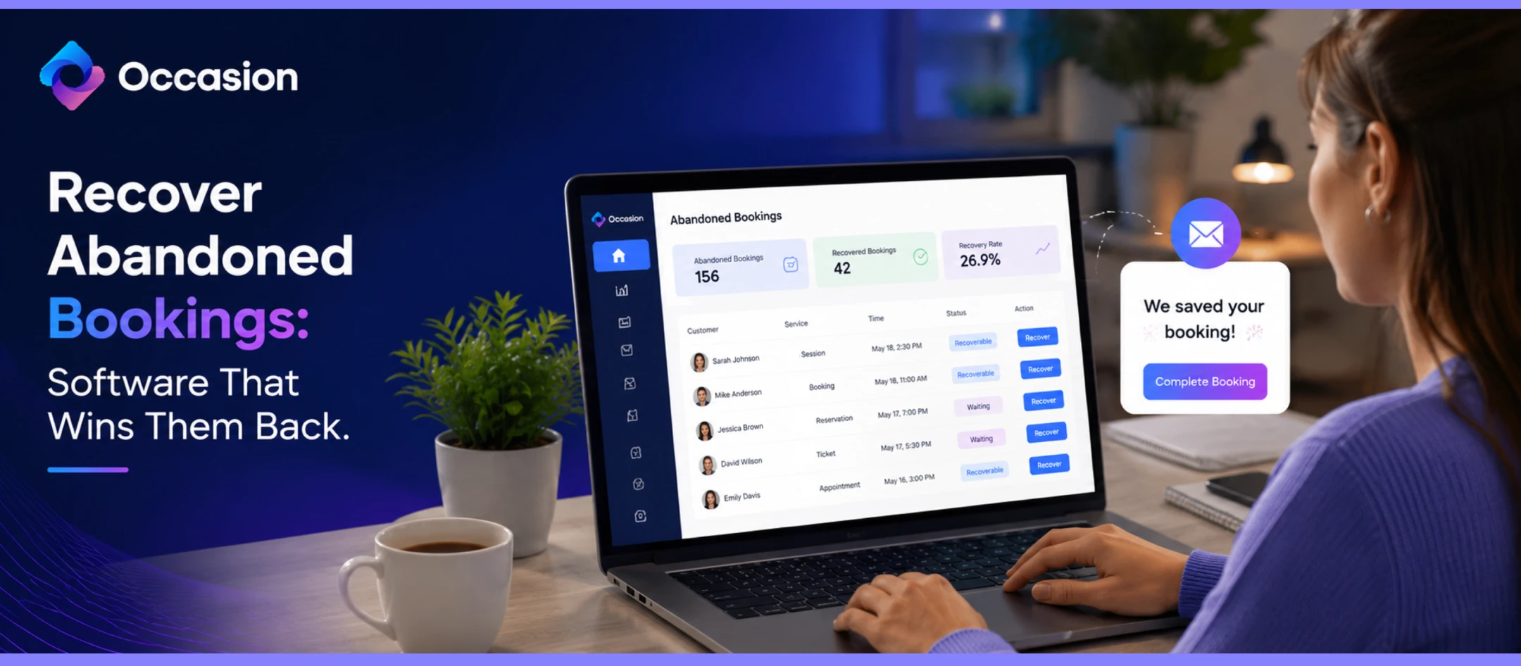 Online booking system for classes and events