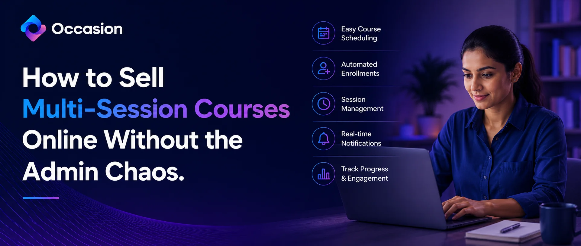 Online booking system for classes and events