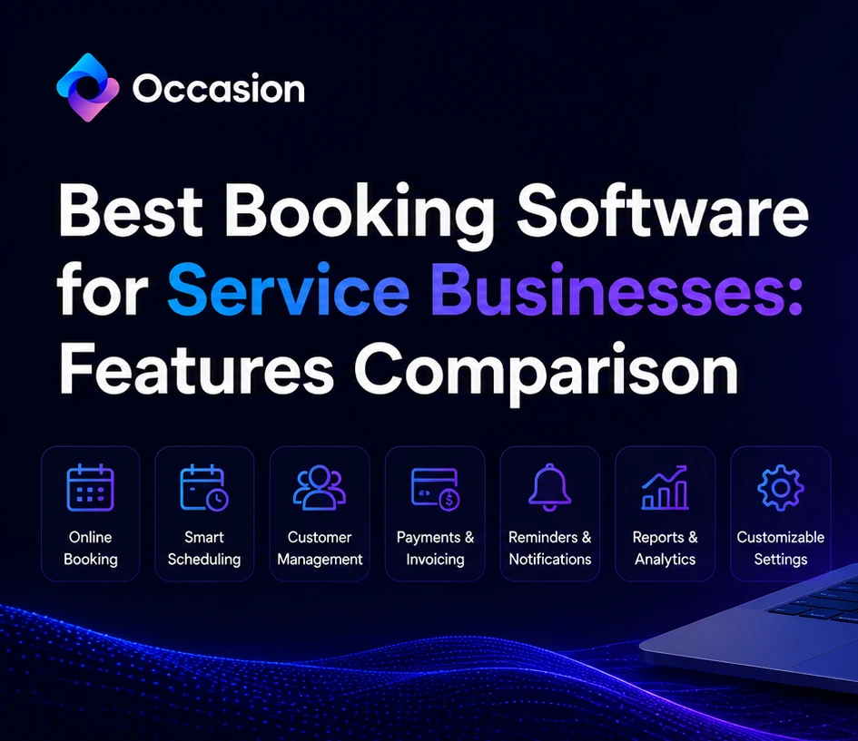 Online booking system for classes and events