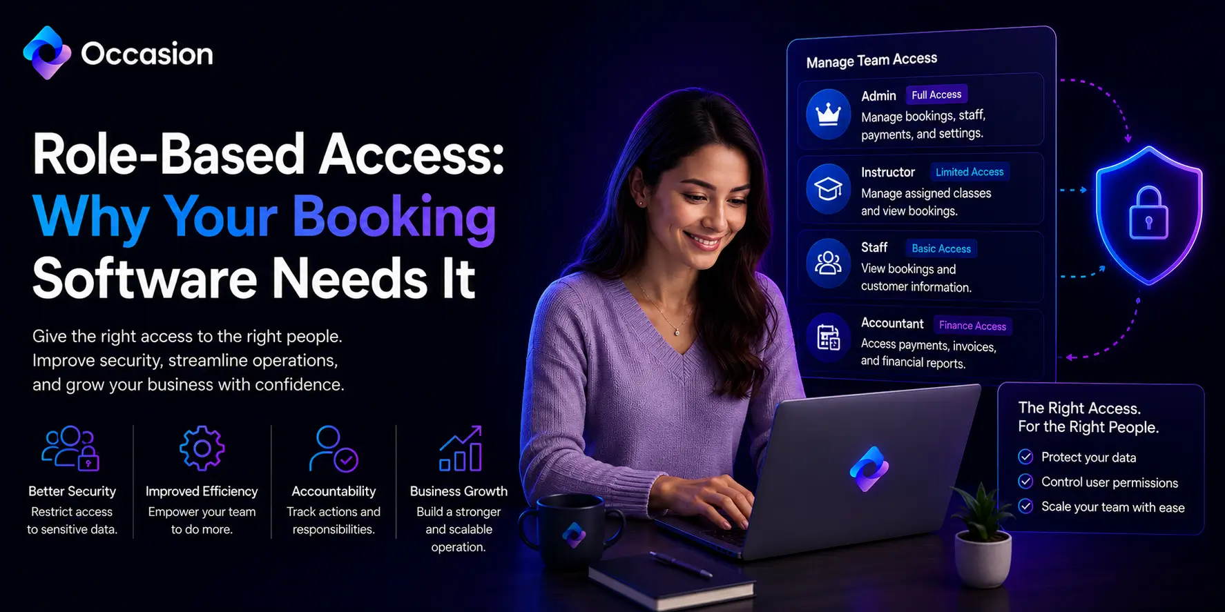 Online booking system for classes and events