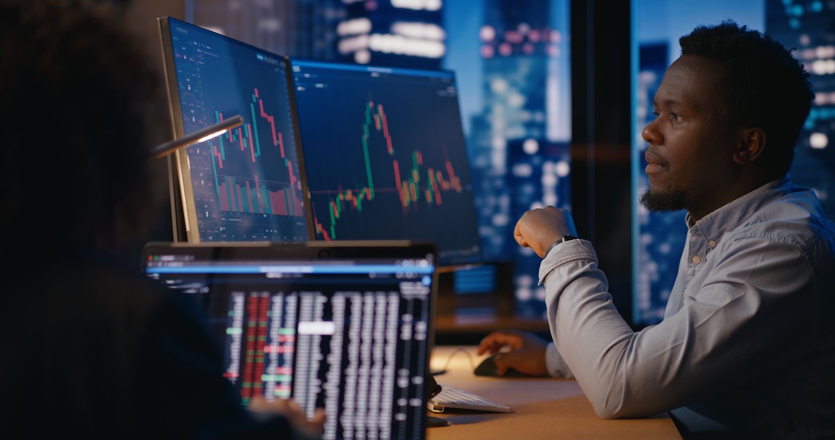 A dashboard image showing charts and data