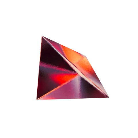 red crystal particle