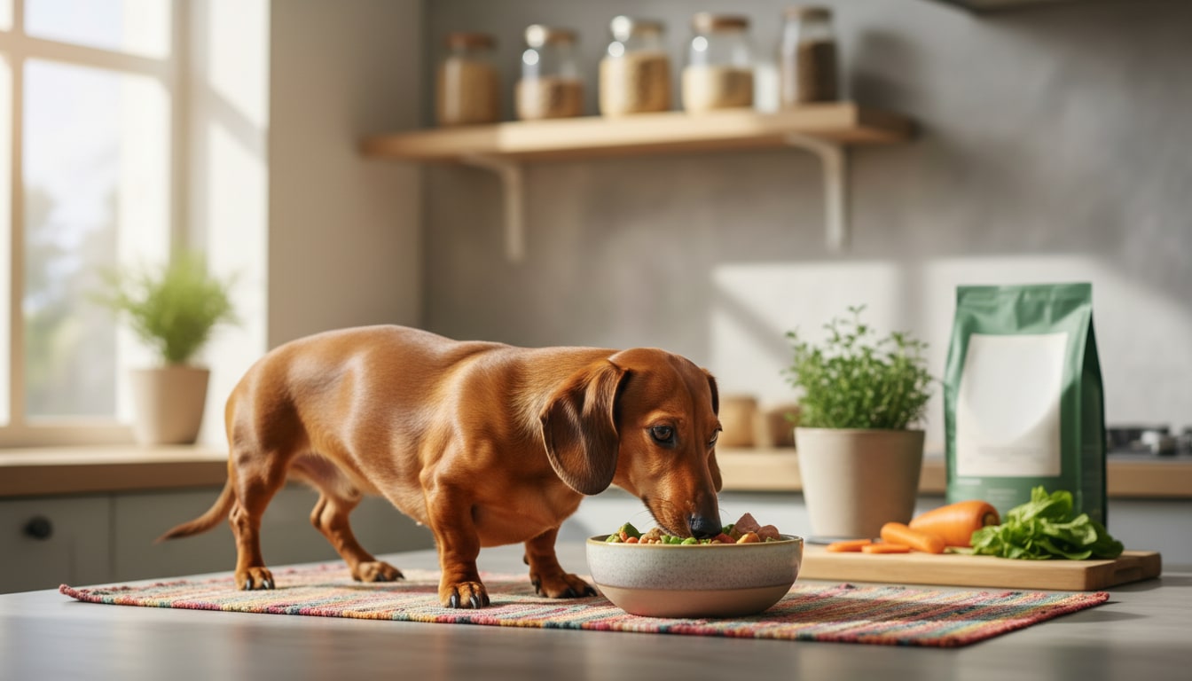 Dachshund: por que o cuidado com a alimentação é essencial para proteger a coluna