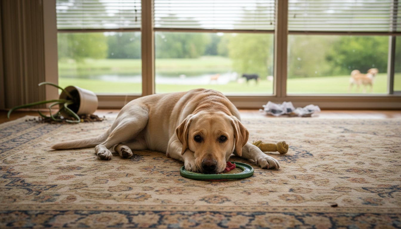 Labrador Retriever: por que essa raça ama tanto água, brincadeiras e movimento? — Mascote Fit: energia de verdade começa no prato