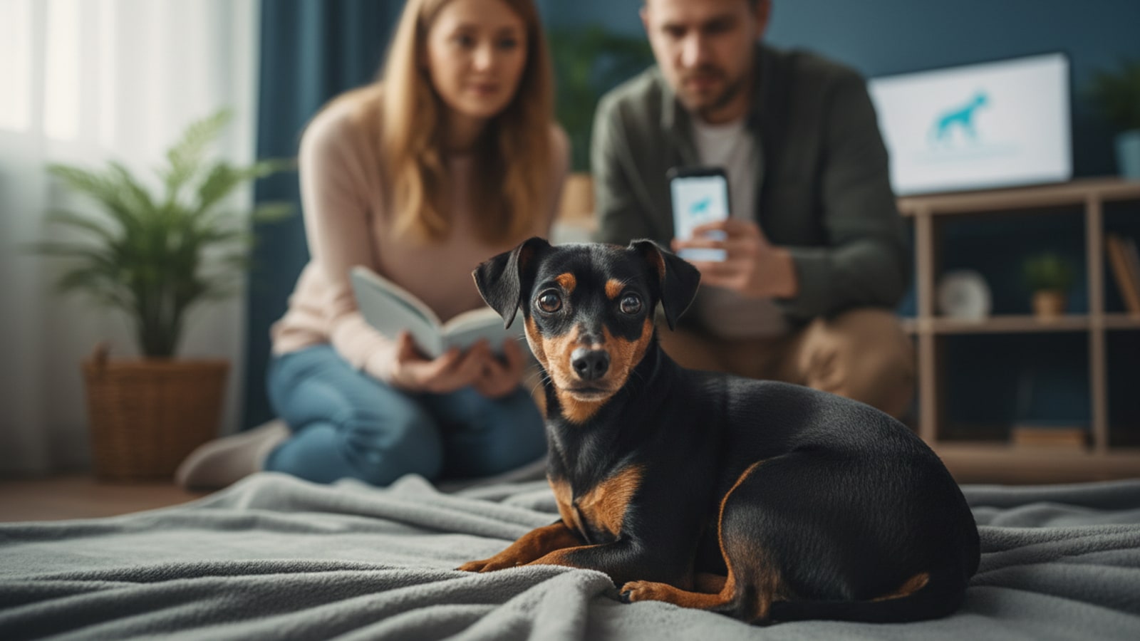 Pinscher bravo ou protetor? Entenda o temperamento intenso dessa raça pequena — Quando buscar ajuda profissional