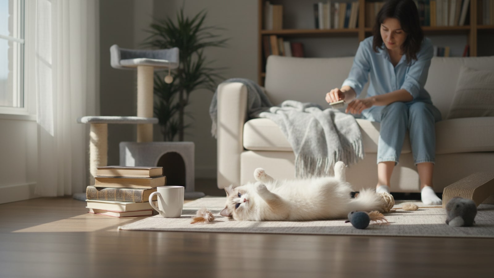 Ragdoll: por que esse gato é conhecido como uma das raças mais dóceis? — A Mascote Fit cuida de quem você ama