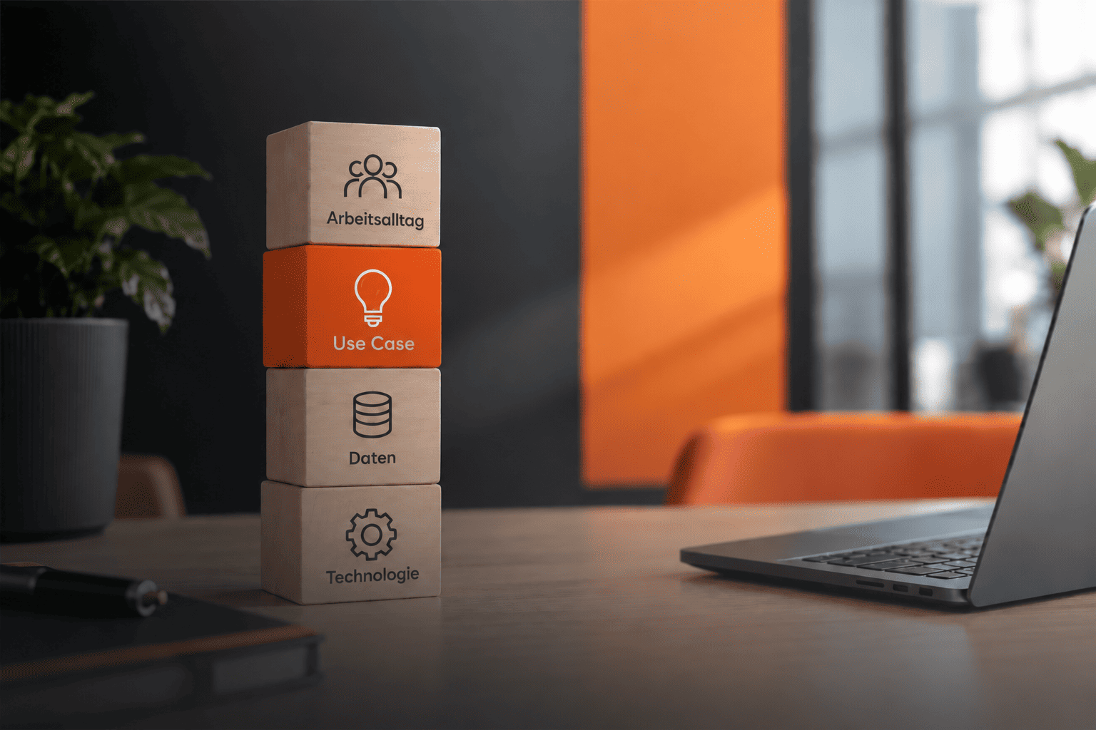 KI-Use-Case für Unternehmenswissen: Arbeitsalltag, Use Case, Daten und Technologie