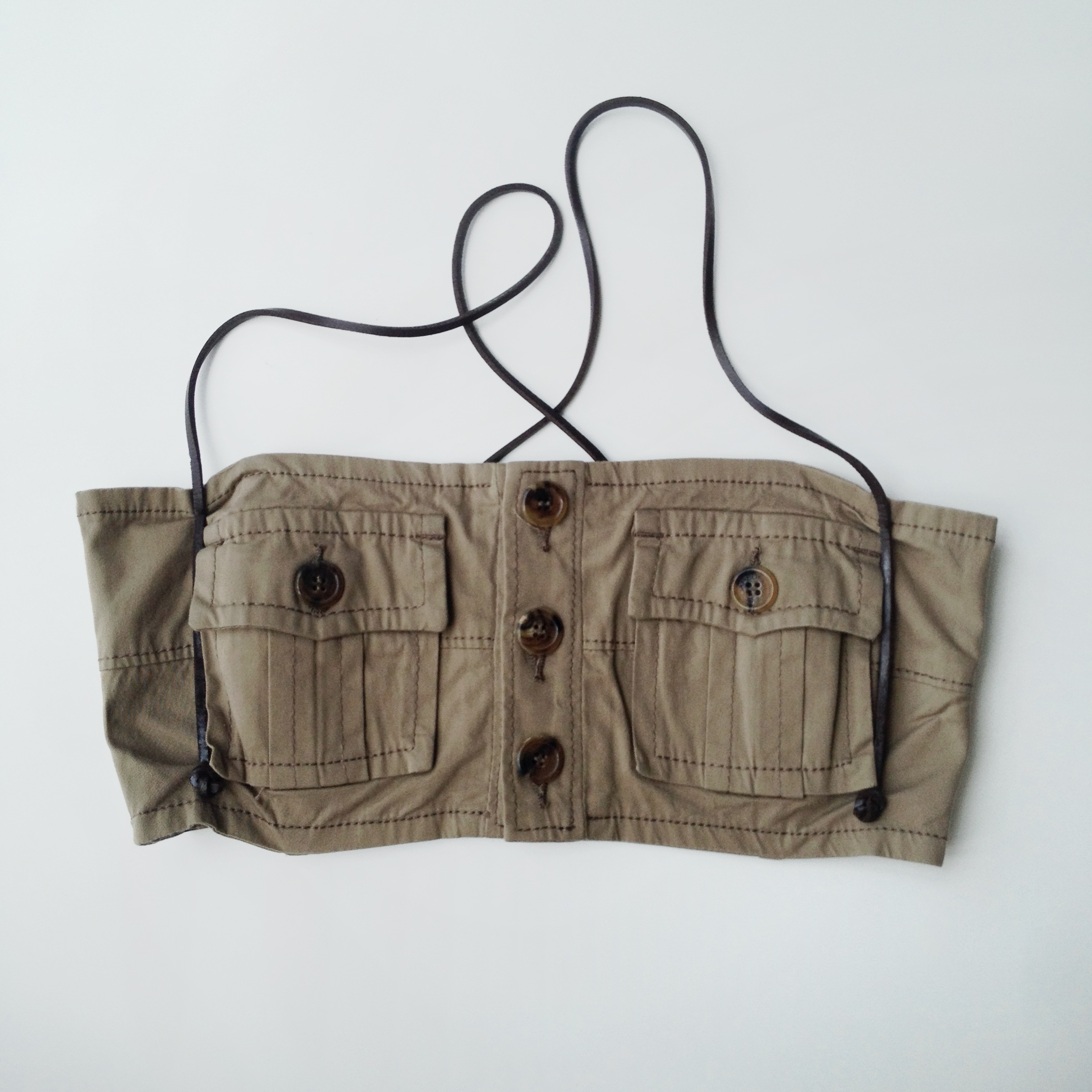 dsquared2 2000s crop top 