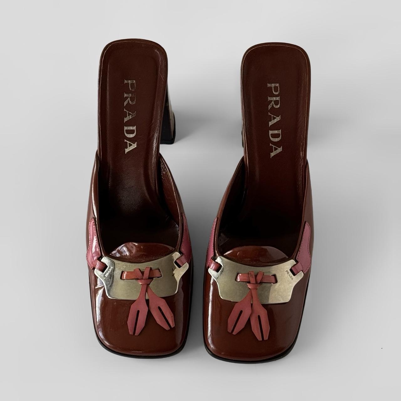 Prada F/W 1999 leather heels
