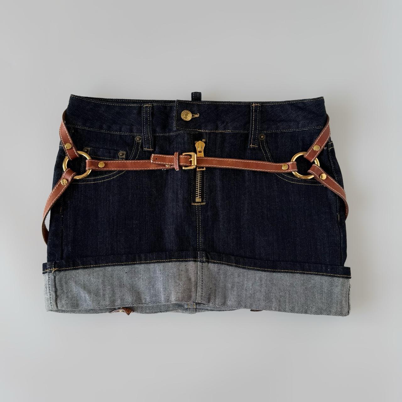 Dsquared2 F/W 2003 mini skirt