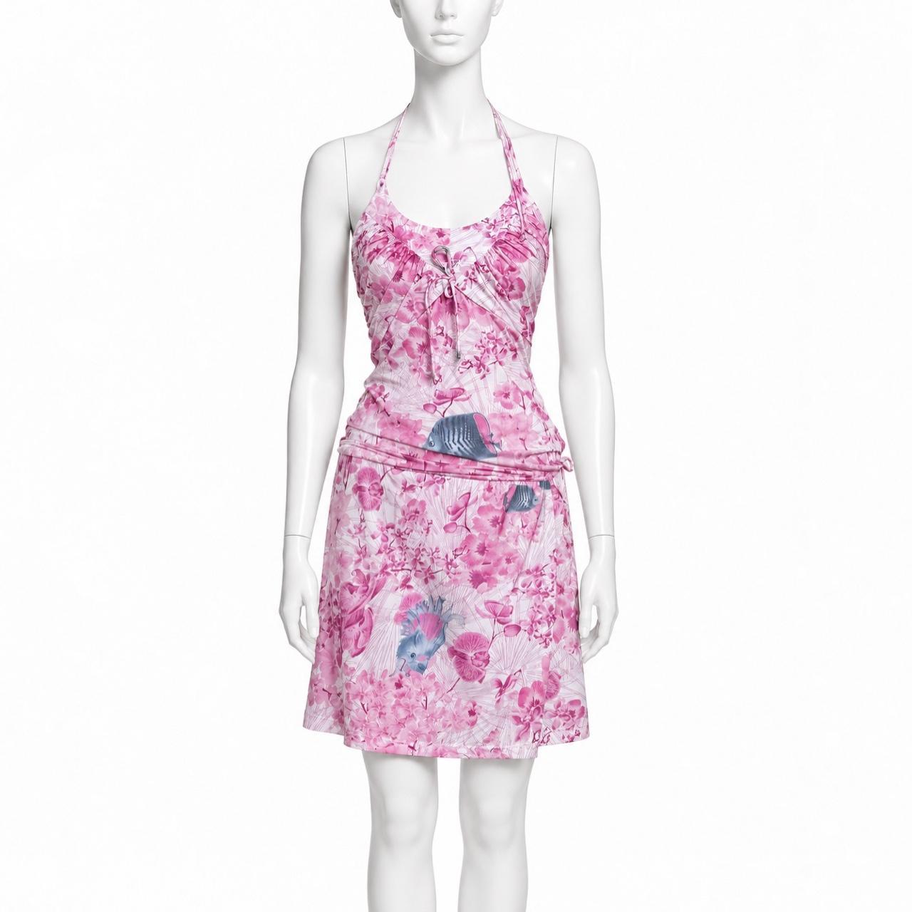 Blumarine 2000s summer dress