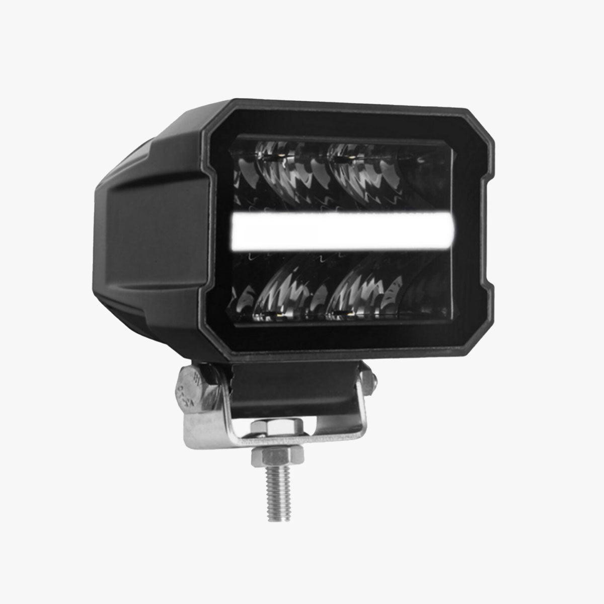 M-LED 12-24V Flood Light with Amber/White Position Light