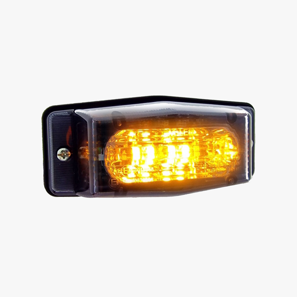 12-24V M-LED Double Burner Side Marker Light with Strobe Function