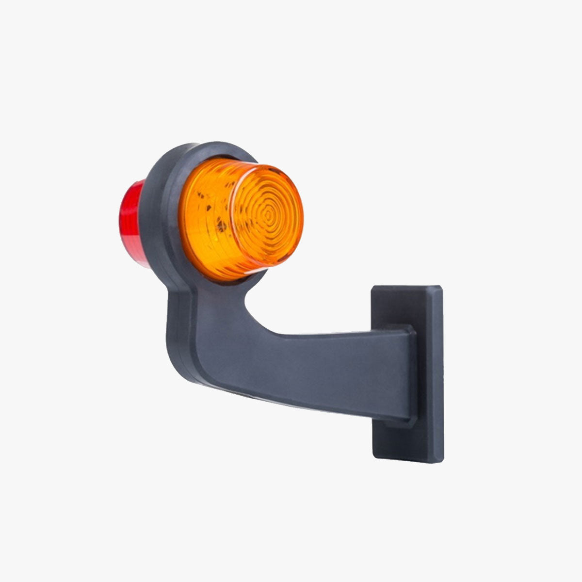 12-24V Neon LED Danish Model End Outline Red/Amber Marker Light Stalk with 5m Cable