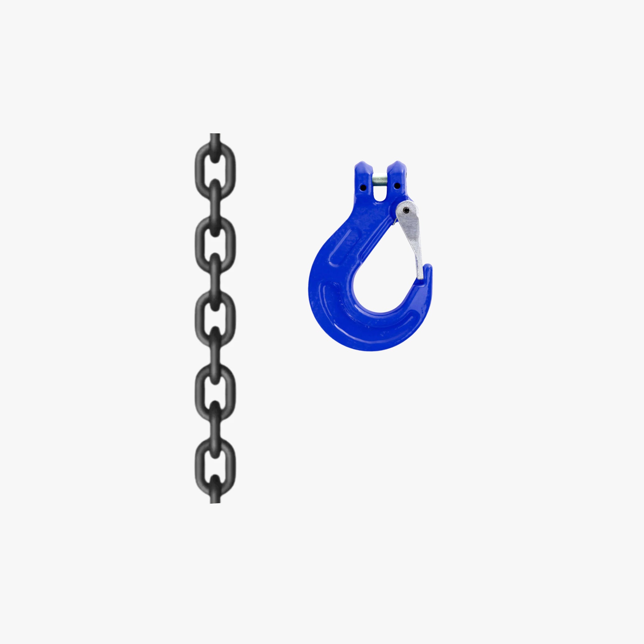 Grade 100 16mm Lashing Chain with Single Clevis Sling Hook (with Latch)