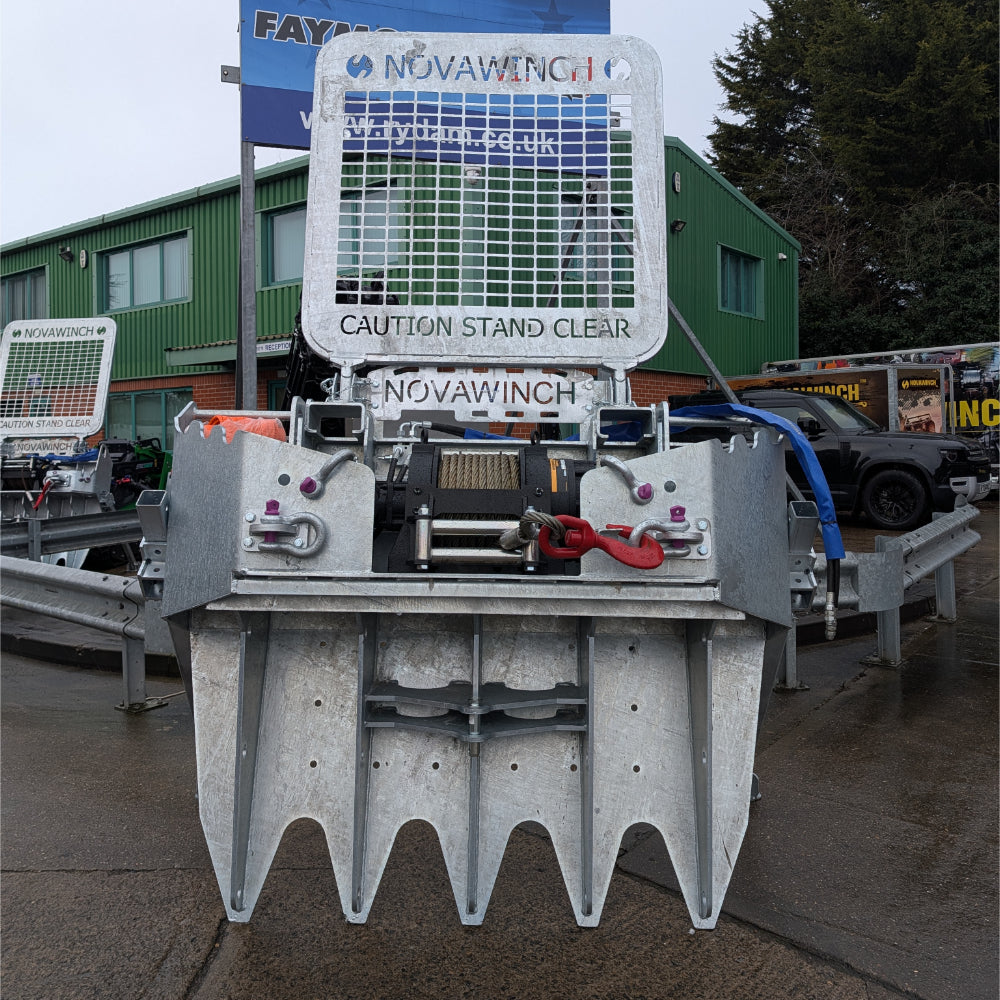 Heavy Duty Single Winch Anchor with Novawinch Hydraulic Winch