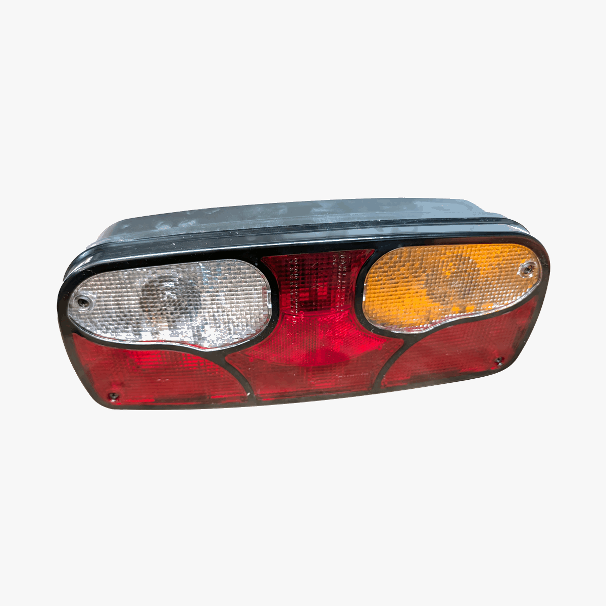 Ecopoint I 24V Bulb-Type Rear Light with 7-pin ASS2 plug, No Triangle Reflector - 25-2000-507