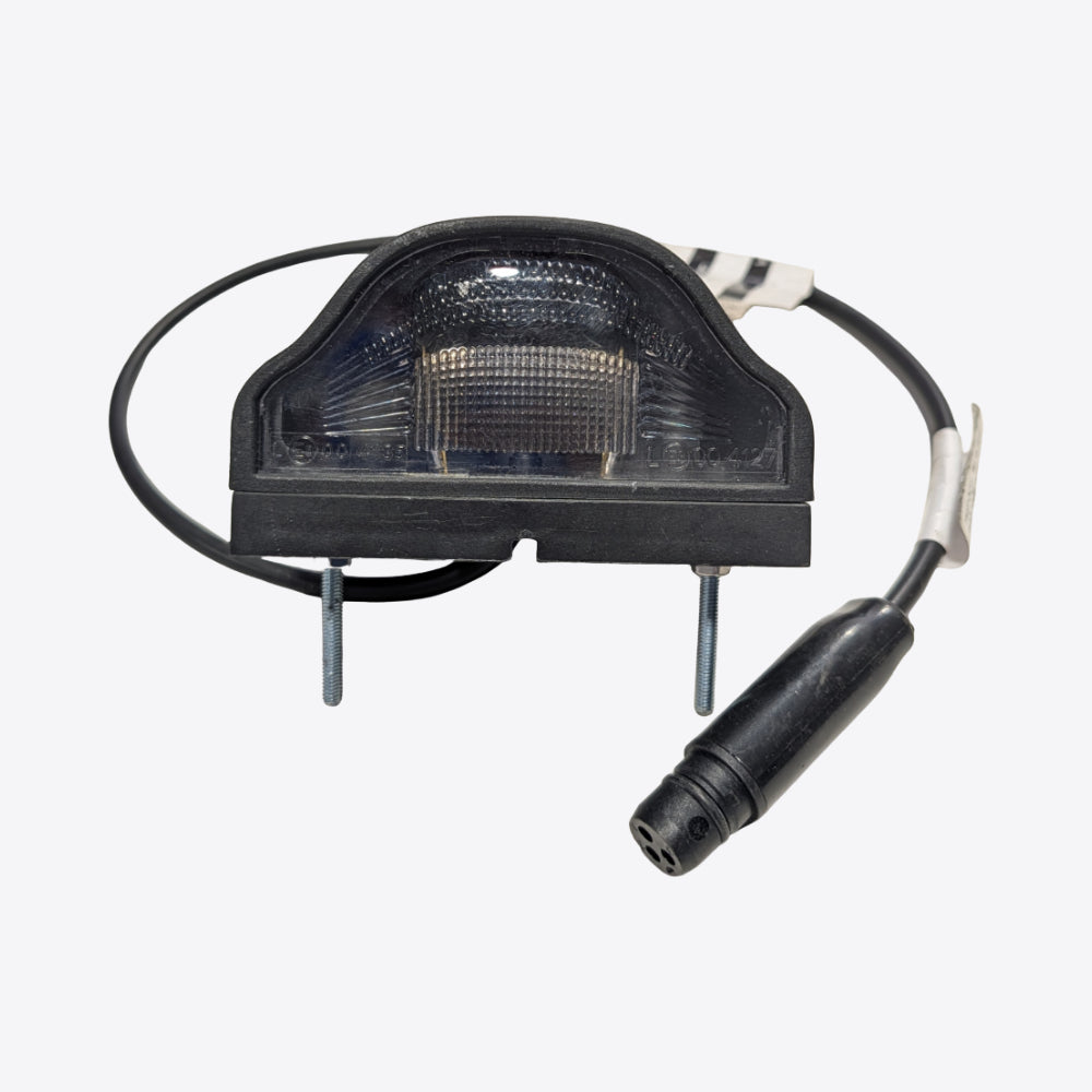 5 x Regpoint Number Plate Lamp with 0.5m Cable and ASS3 Plug Bundle