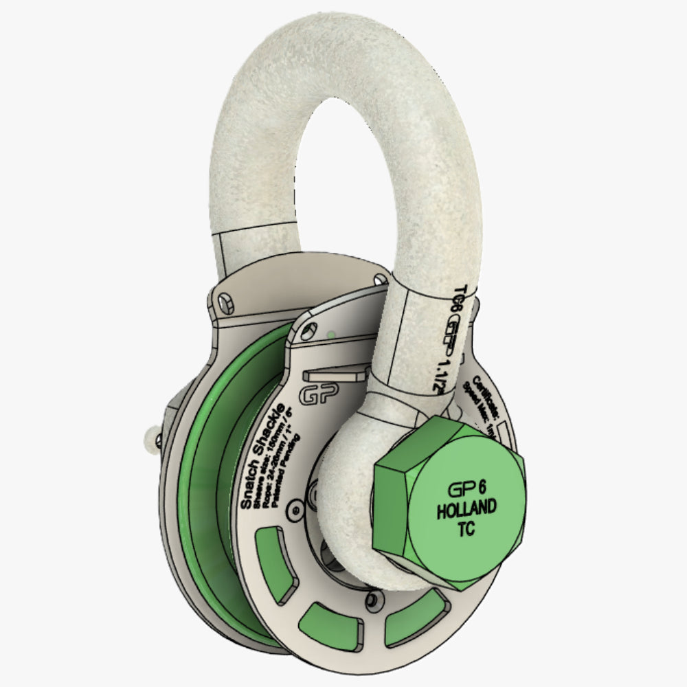 17 Ton Heavy Duty Snatch Shackle 150mm - DRS35-T17-0150-26