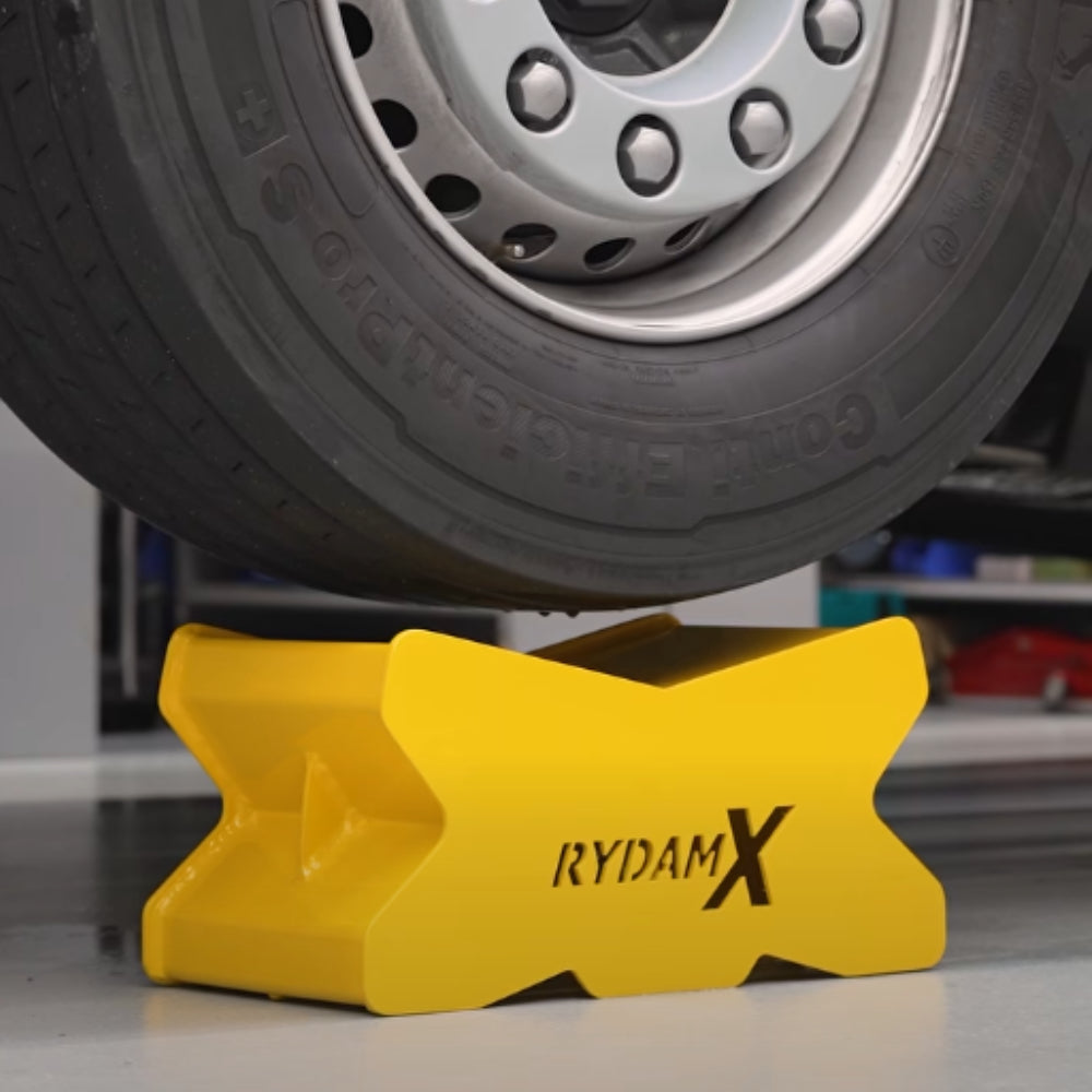 Pair of "X" Aluminium Wheel Stands