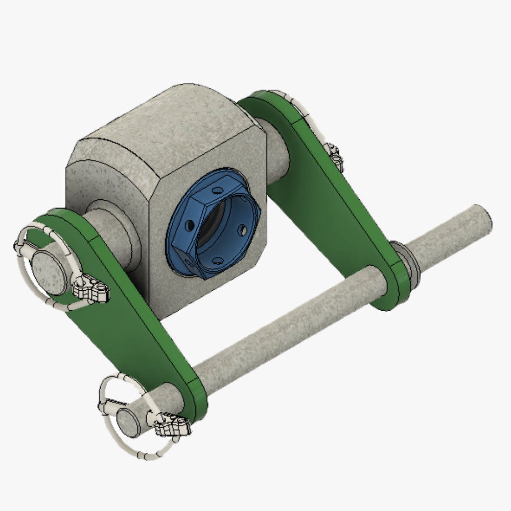 2 x Rotating Lifting Blocks - DRS30-01