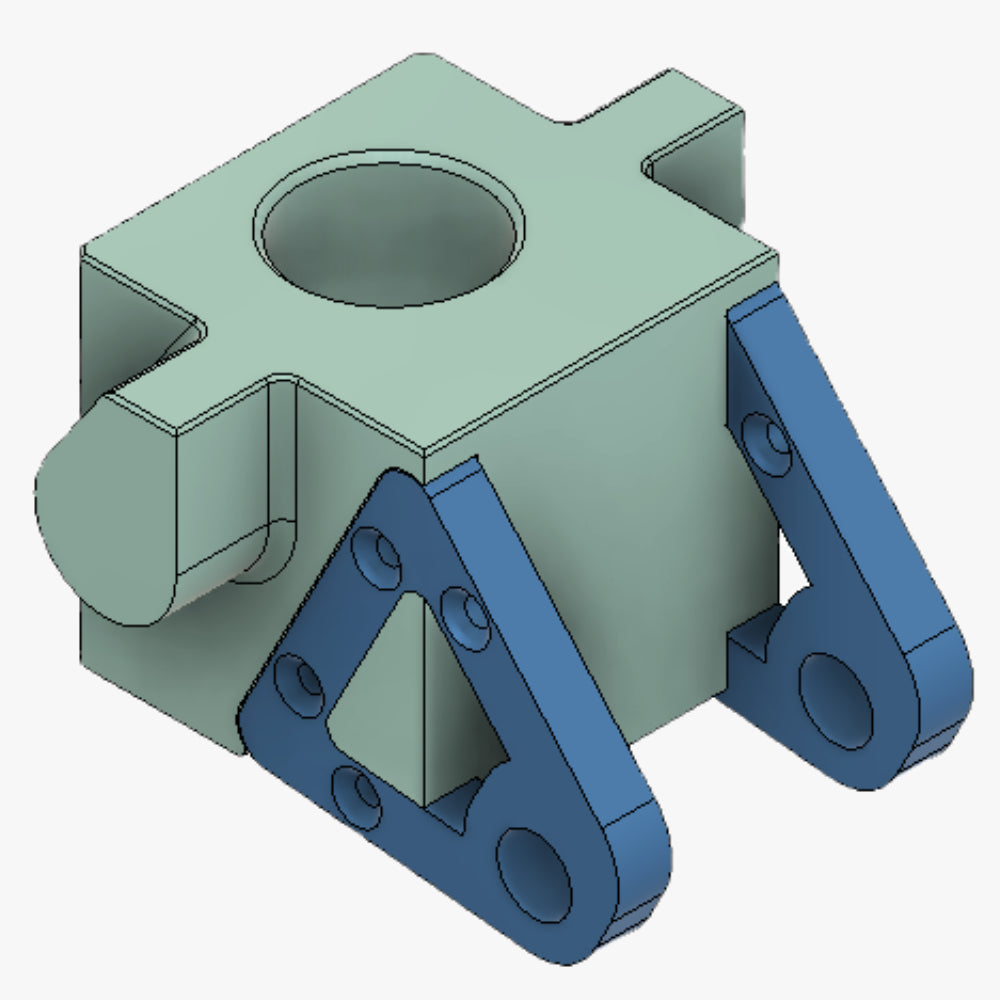 2 x Bracket Conversion Blocks 50mm - DRS200-110