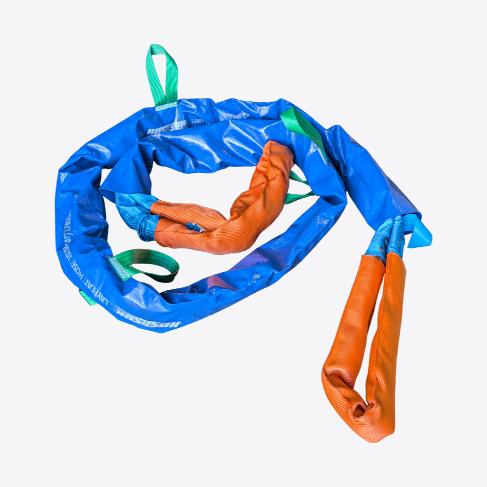 56 Tonne Recovery Safety Strap (Circ: 9.6m) – DRS, VDZ & Fork Underlift