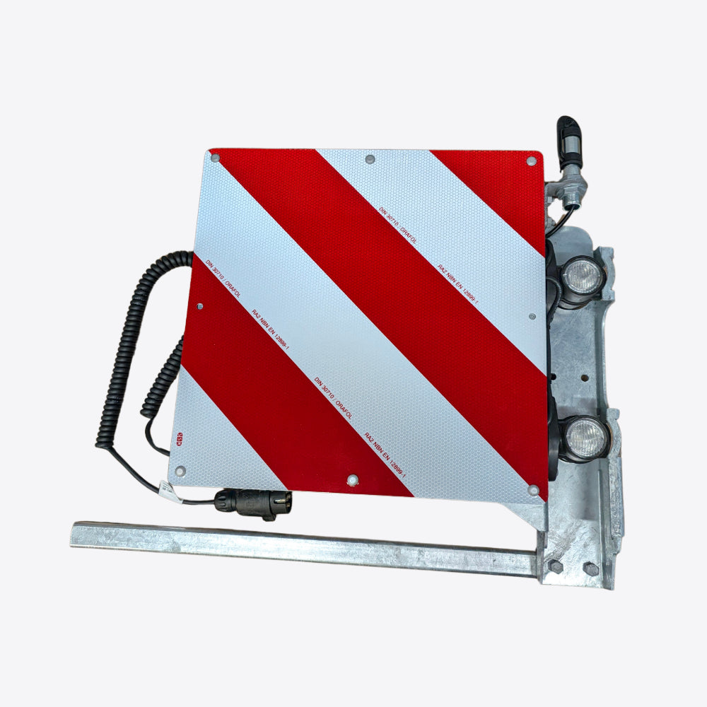 Front Standing Wide Load Marker Board without Spacer for Ramps (423x423mm)