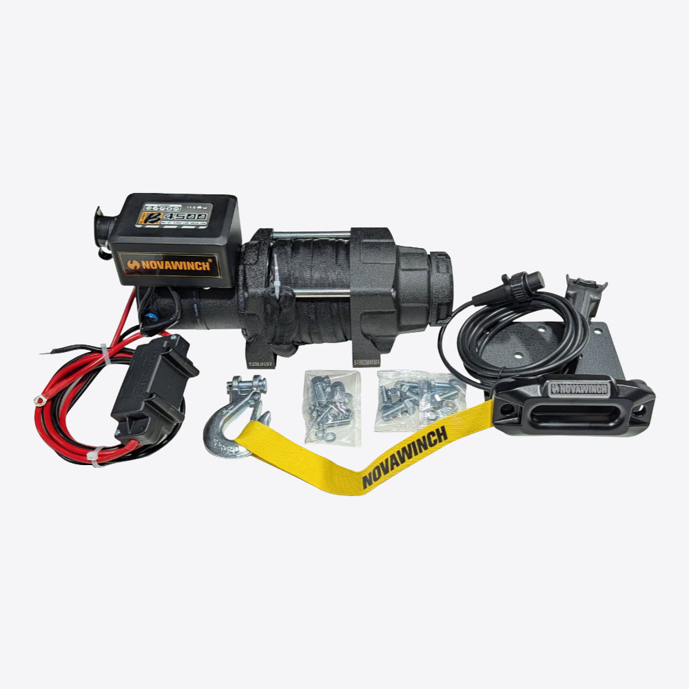 'Super B Series' 4500lb (2.0T) 12V ATV & UTV Winch with Synthetic Rope