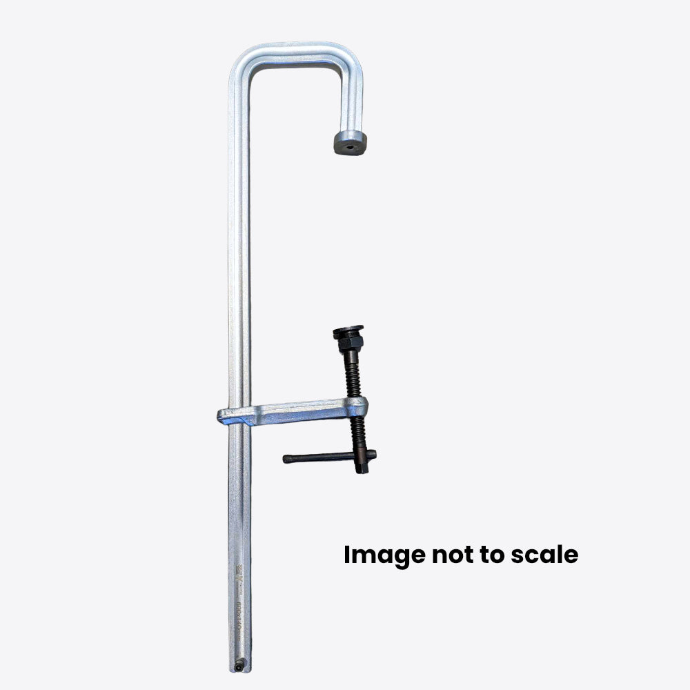 High-Performance Forged Welding U Clamp with Pressure Plate Type Screw - 120 x 600mm