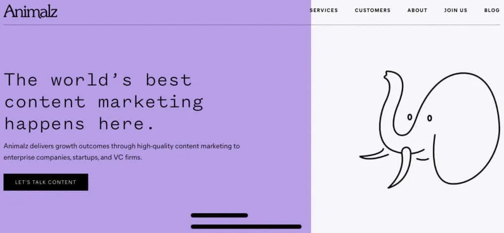 SaaS Digital Marketing Agencies - Animalz