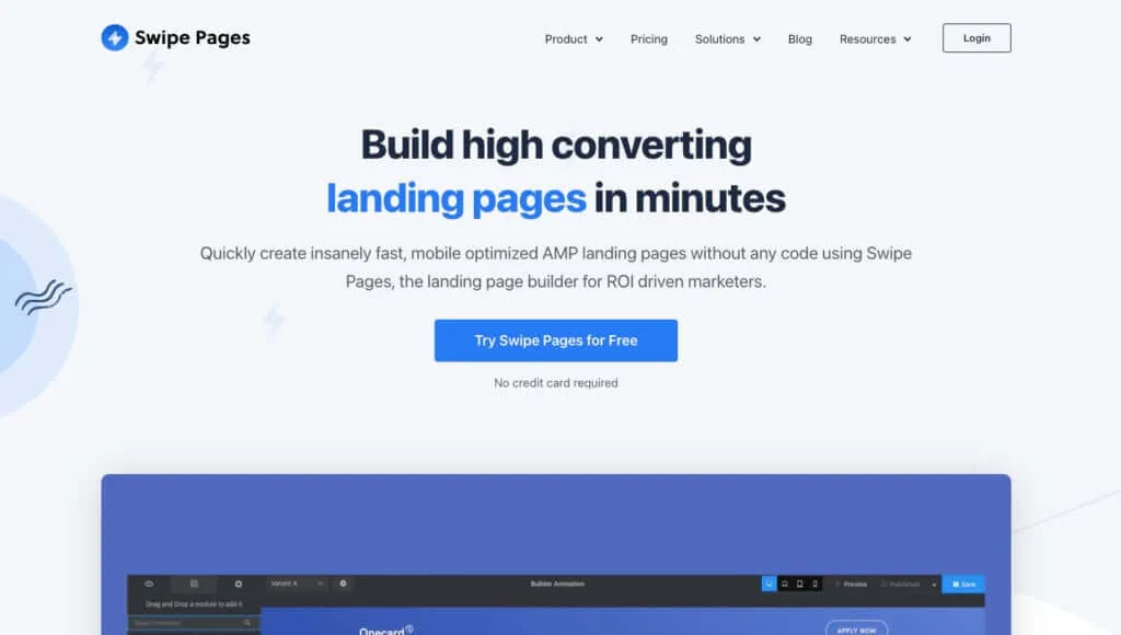 Landing Page Tools & Builders To Boost Your Conversions - Swipe Pages