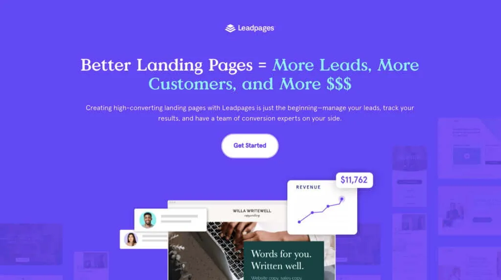 Landing Page Tools & Builders To Boost Your Conversions - Leadpages