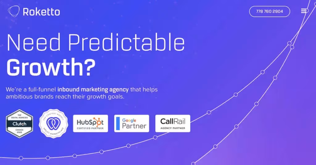 SaaS Digital Marketing Agencies - Roketto