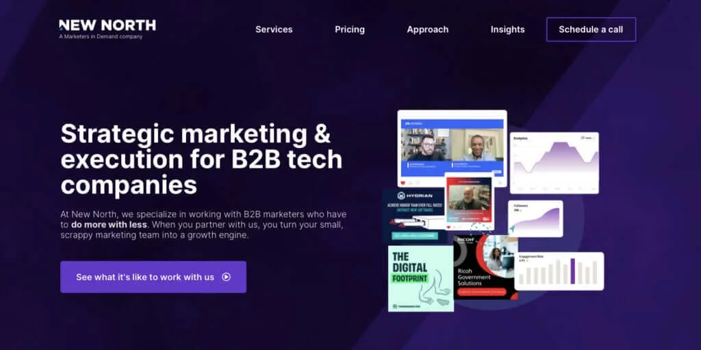 SaaS Digital Marketing Agencies - New North