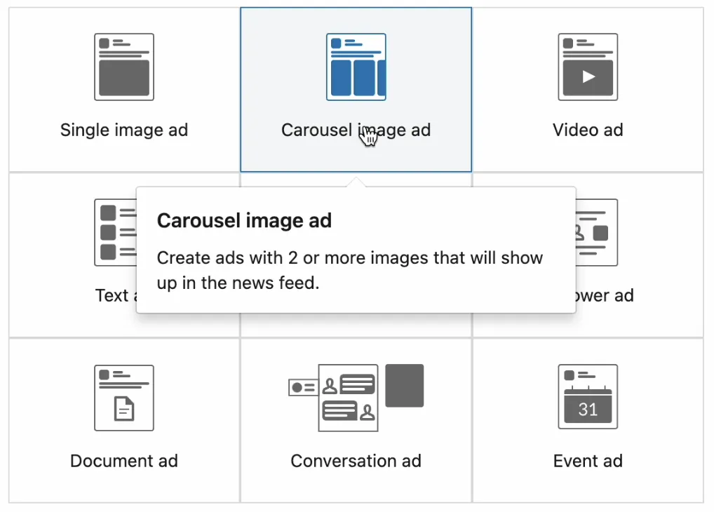 Facebook Ad Formats