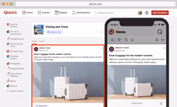 PPC Platforms for Boosting Sales in 2024 - Quora Ads