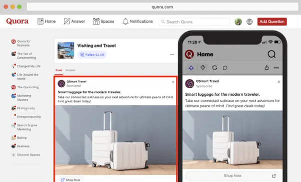 PPC Platforms for Boosting Sales in 2024 - Quora Ads