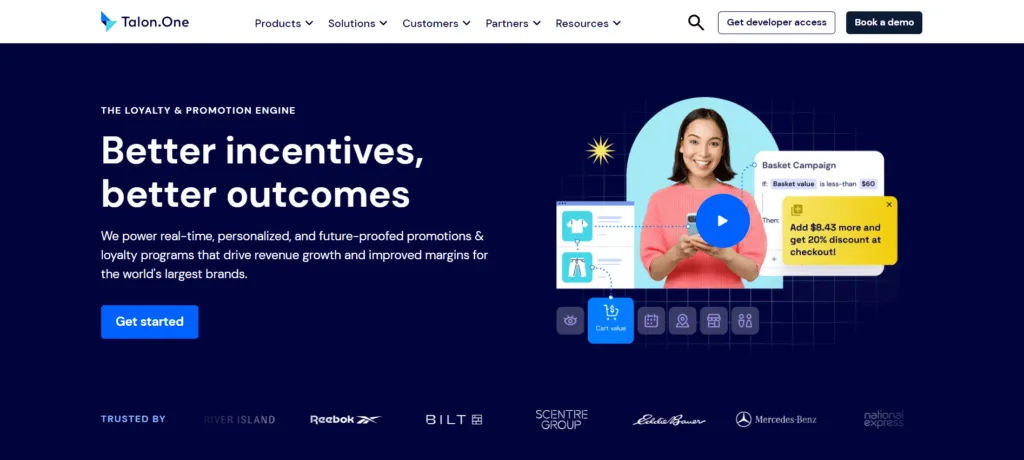 Successful SaaS Landing Page Examples - Talon.One
